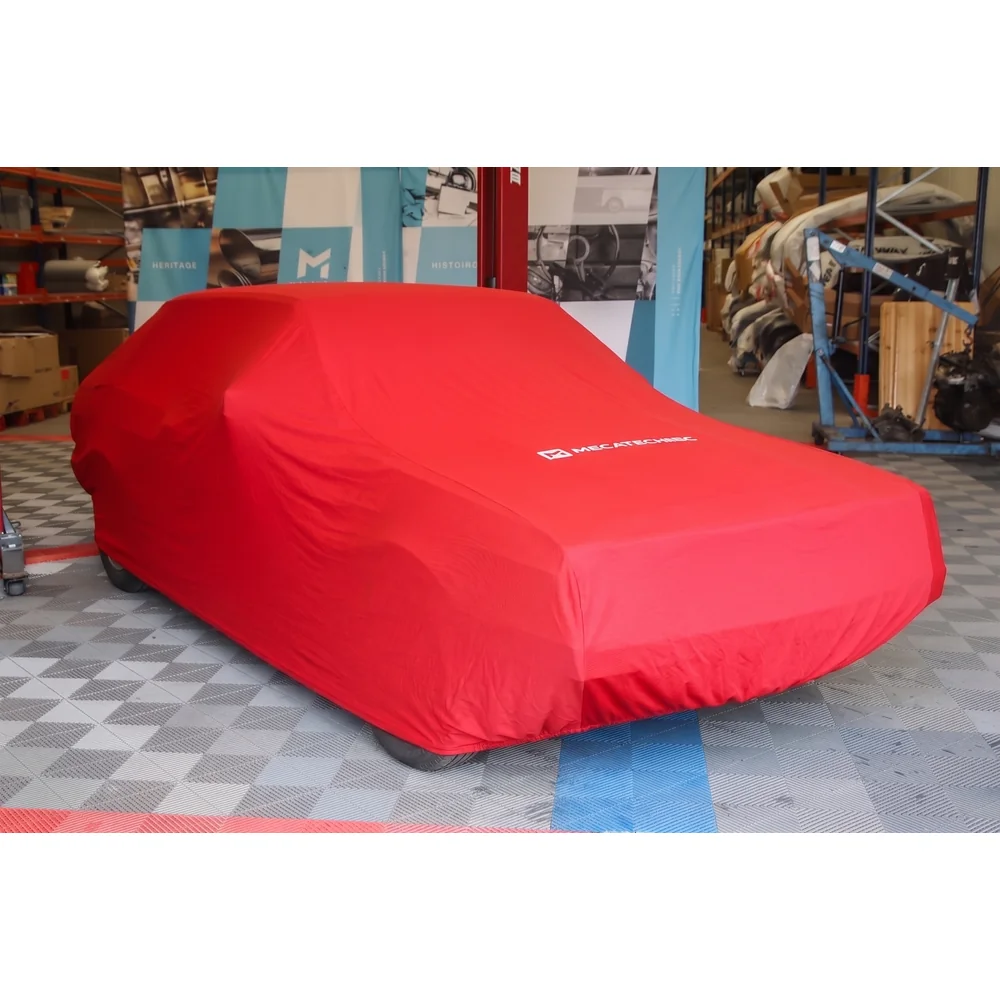 Capa interior stretch vermelha tamanho M para Volkswagen Scirocco 1 e 2