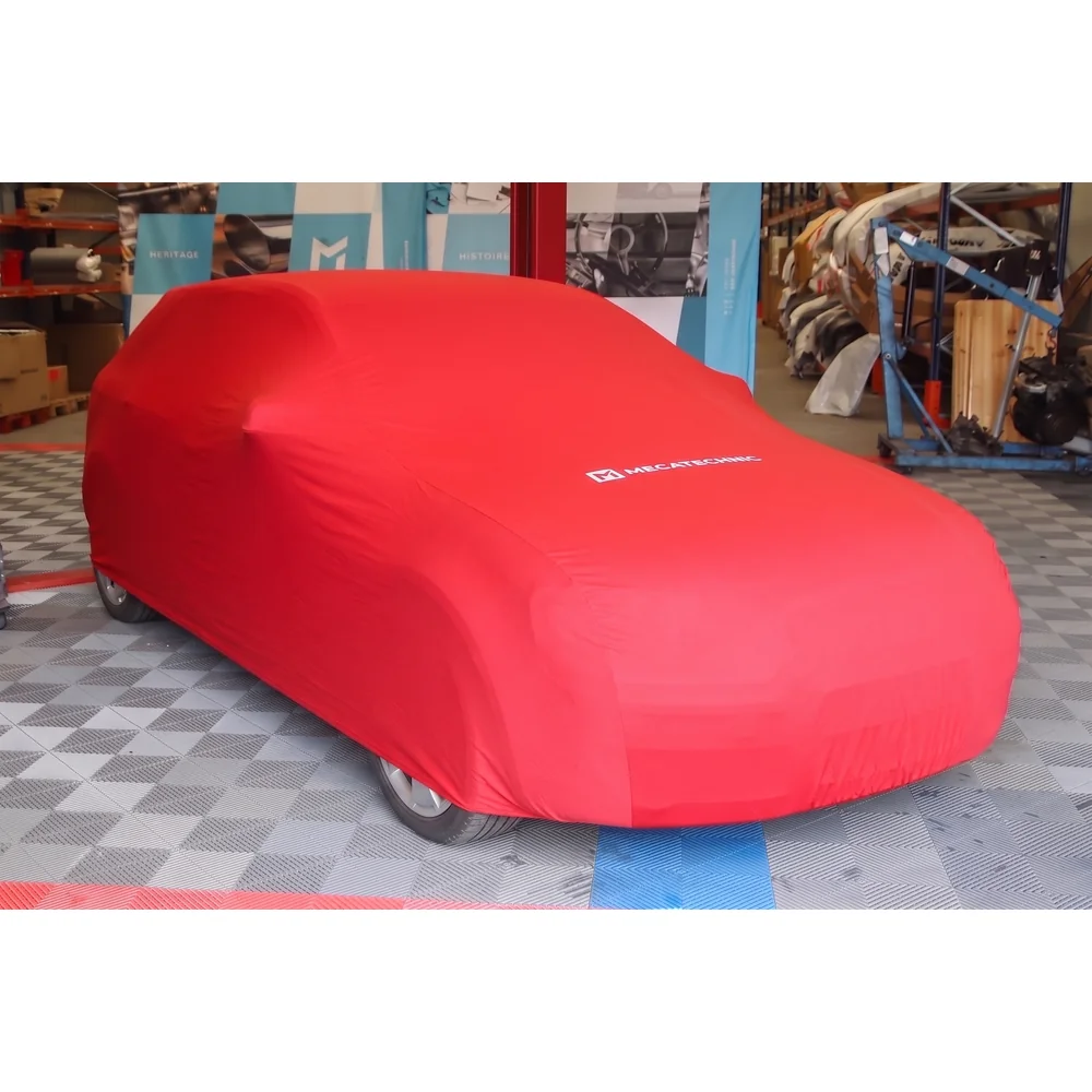 Capa interior elástica vermelha tamanho L para Audi A3 (8P)