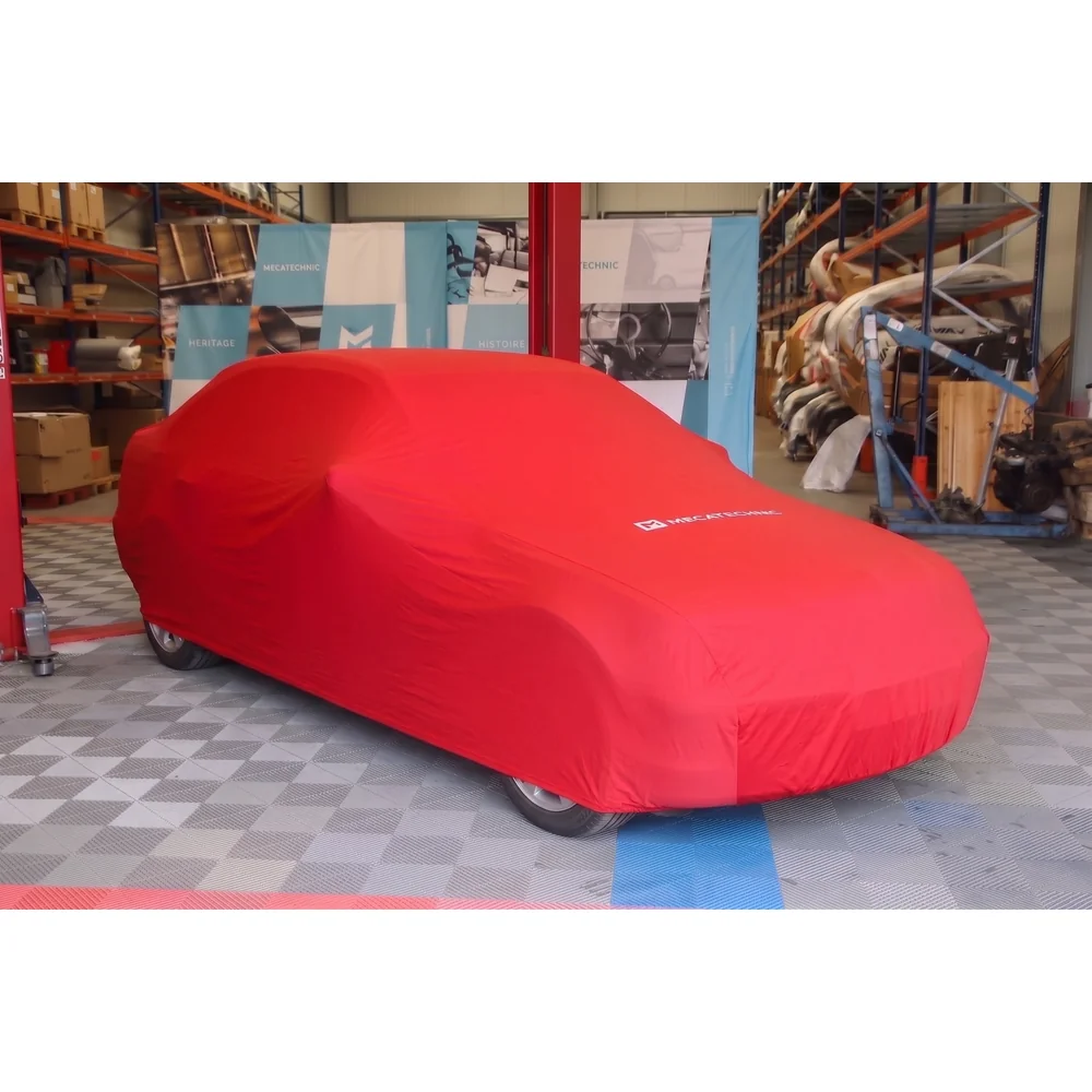 Coprivettura elasticizzata rossa taglia L (430x170x119) per BMW Serie 3 E46