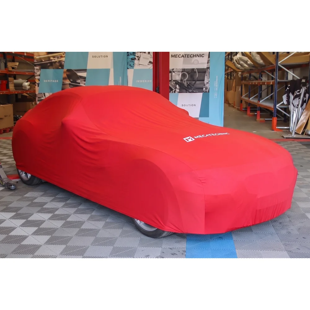 Funda de interior elástica roja talla L para BMW Z4 E85 & E86