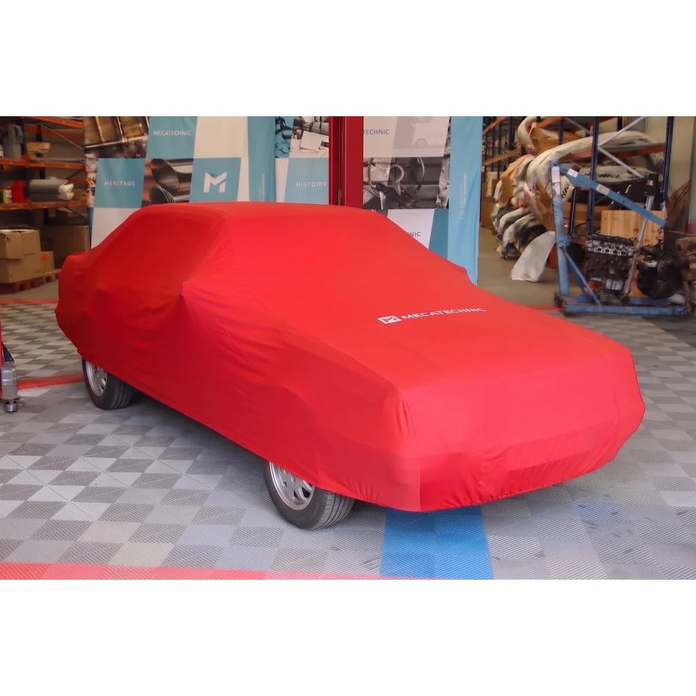 Housse d'intérieur rouge MECATECHNIC pour Audi 90