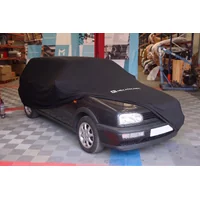 Housse d'intérieur stretch noire taille L pour Volkswagen Golf 3