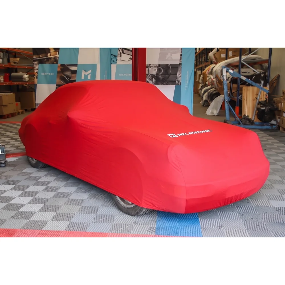 Funda de protección interior extensible talla L roja para Porsche 964