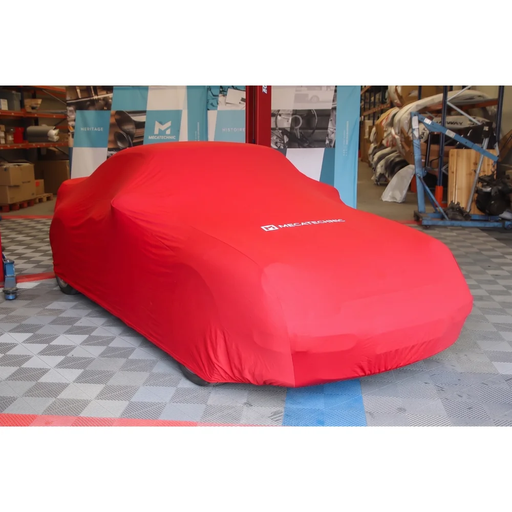 Housse de protection intérieure stretch rouge taille L pour Porsche 993