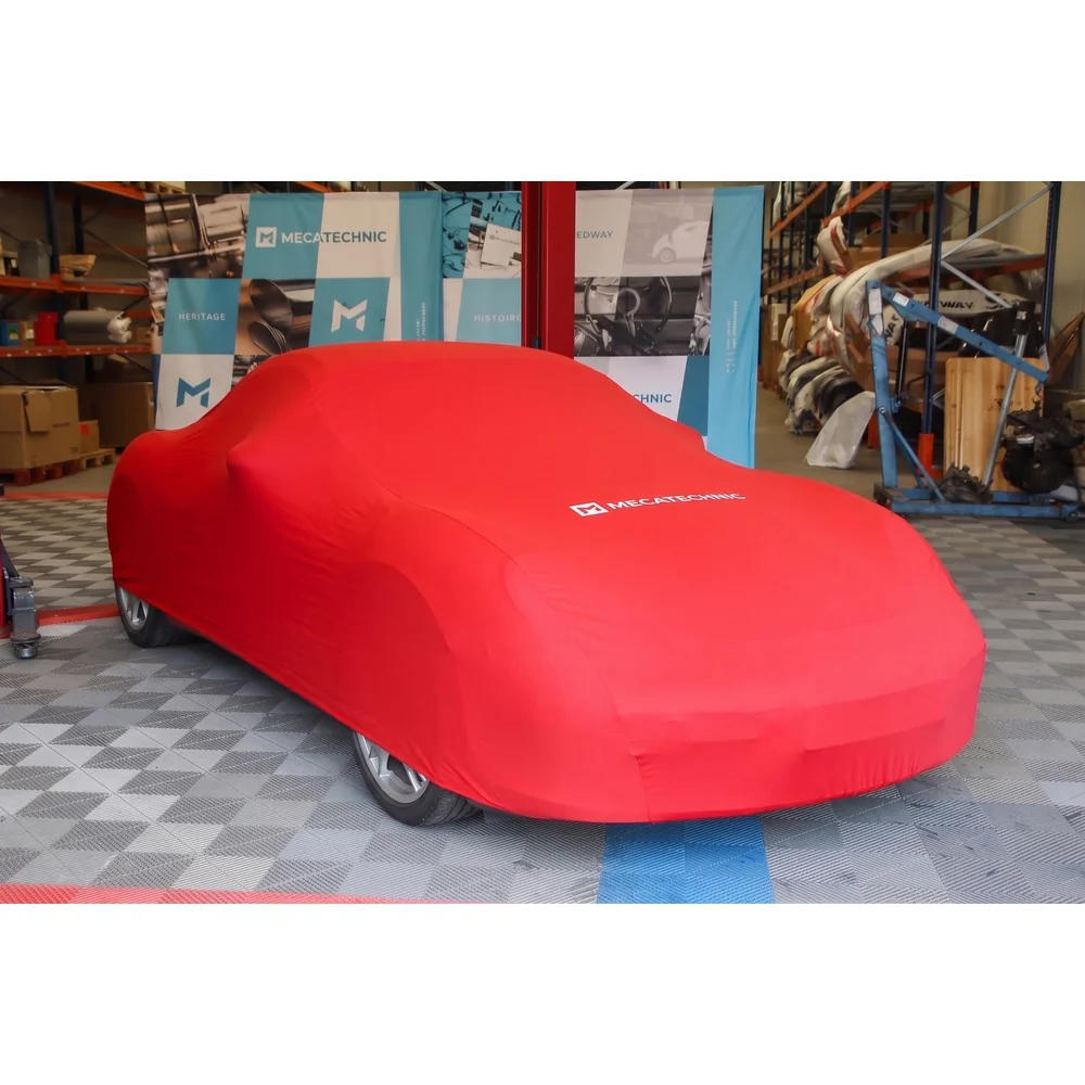 Copertura interna stretch rossa taglia L per Porsche Boxster 987