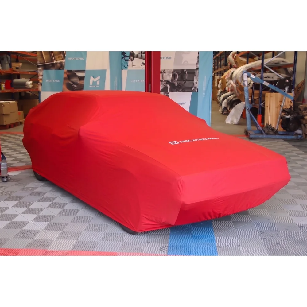 Capa interior stretch vermelha tamanho L para Volkswagen Scirocco 1 e 2