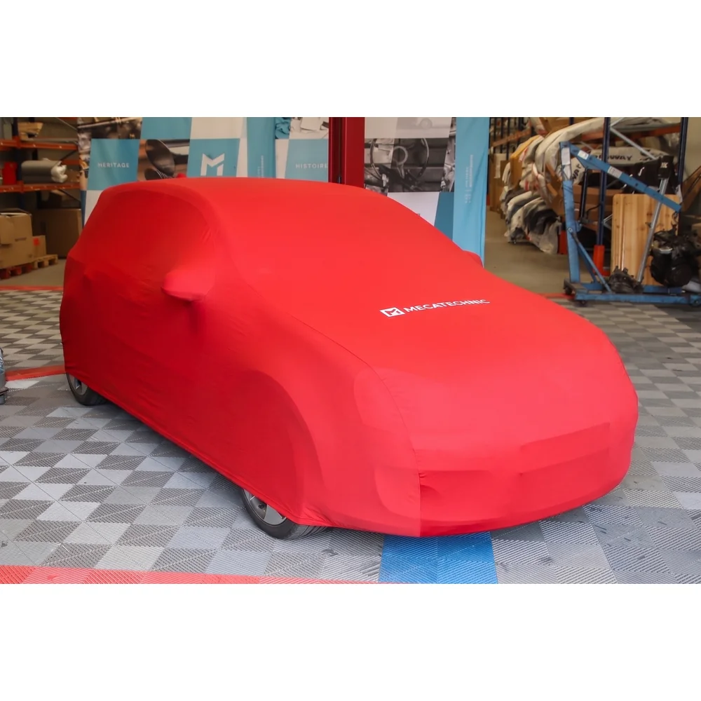 Housse d'intérieur stretch rouge taille L (430x170x119) pour Volkswagen Golf 5