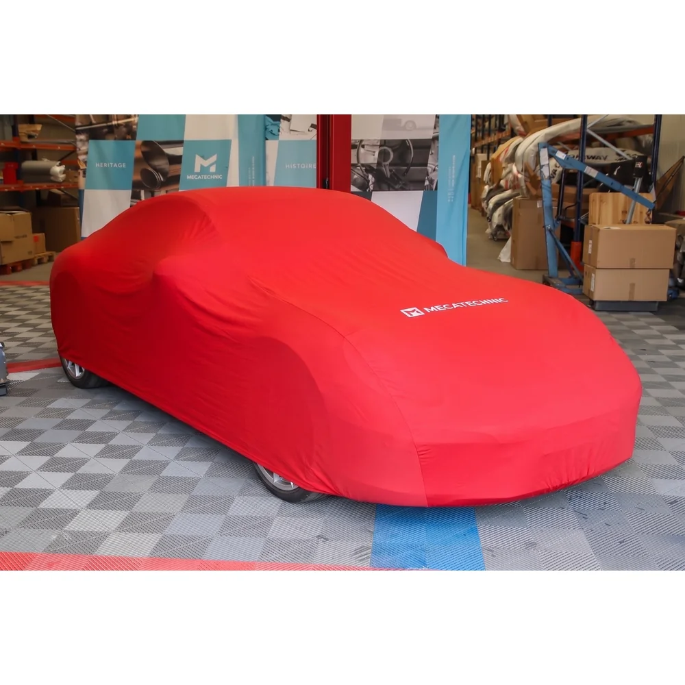 XL red stretch cover (460 x 170 x 122) for Porsche 991