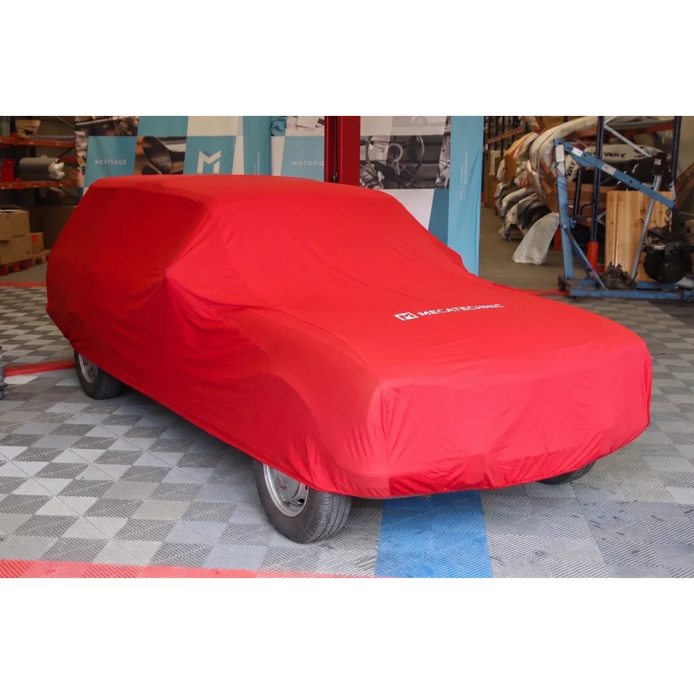 Funda interior elástica roja talla XL para Peugeot 504