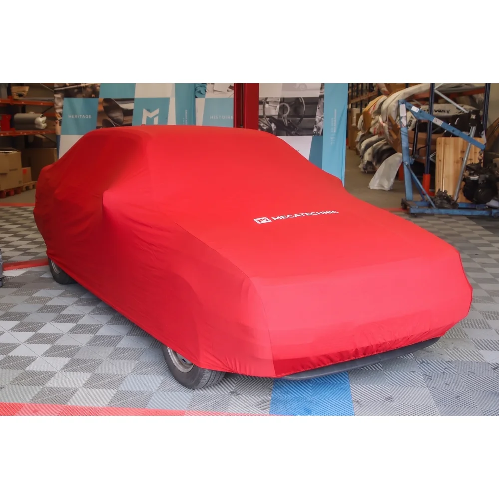 Housse d'intérieur stretch rouge taille XL 460x170x122 pour Volkswagen Passat B3