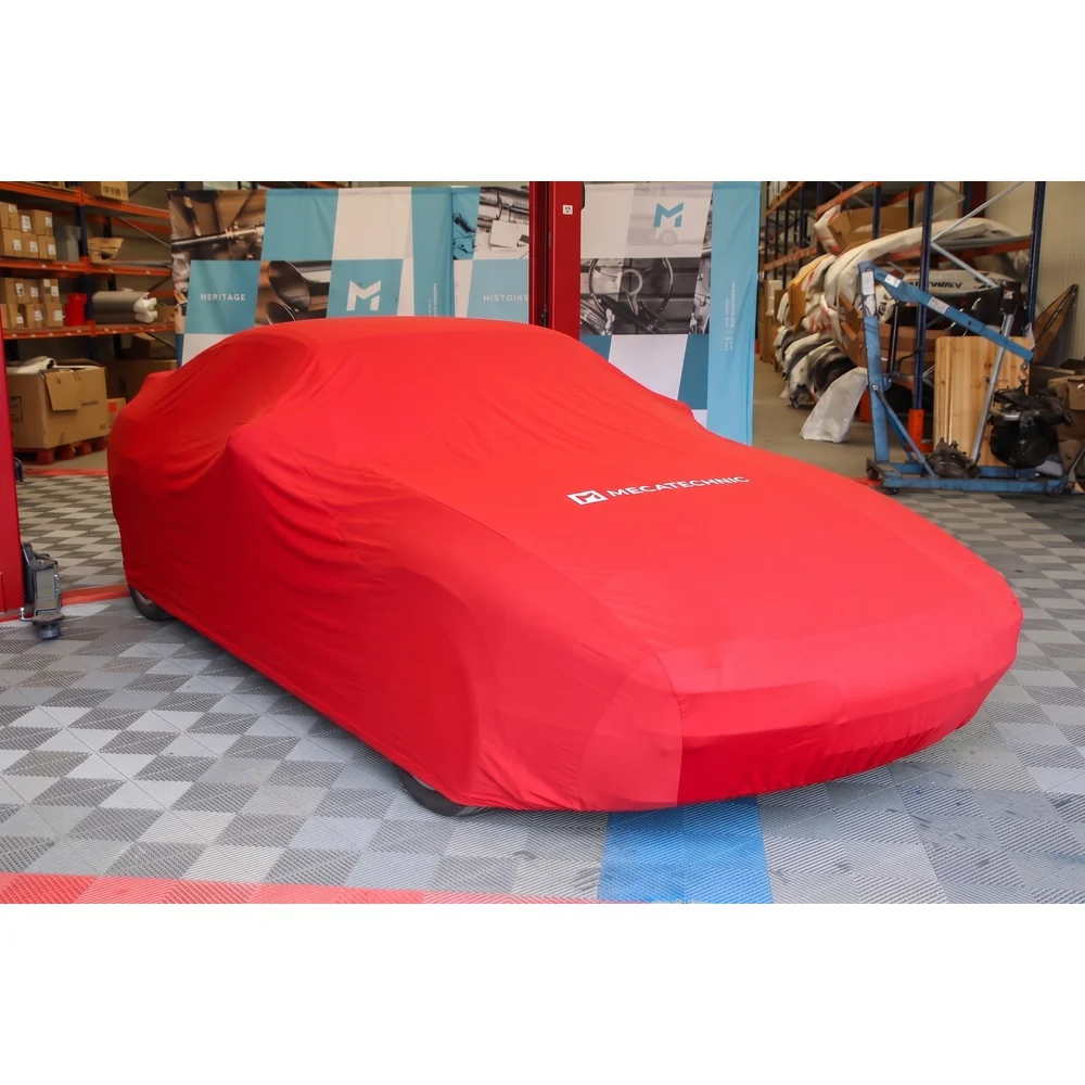 Housse stretch intérieur rouge taille XL (460 x 170 x 122) pour Porsche 928