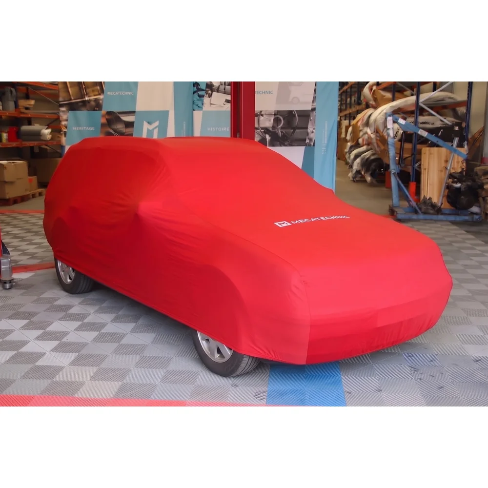 Capa stretch vermelha tamanho XL (460x170x122) para Volkswagen Golf 4