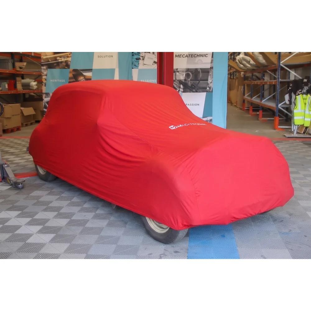 Housse de protection intérieure rouge taille XXL pour Citroën Traction