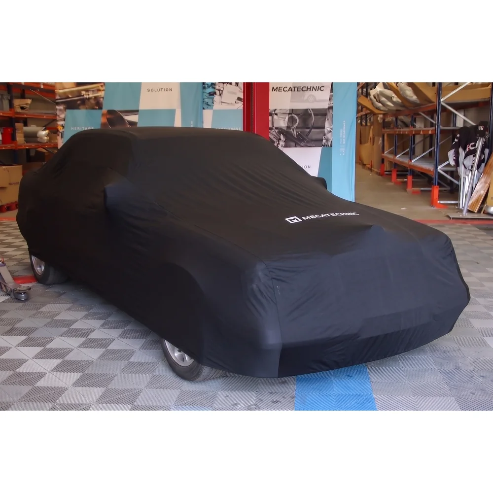 Housse stretch noire taille XL (460 x 170 x 122) pour Mercedes W124