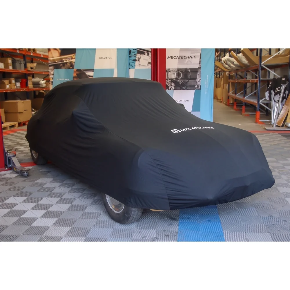 Housse d'intérieur stretch noire taille XXL pour Citroën DS