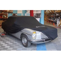 Zwarte stretch interieurhoes maat XXL voor Mercedes W115