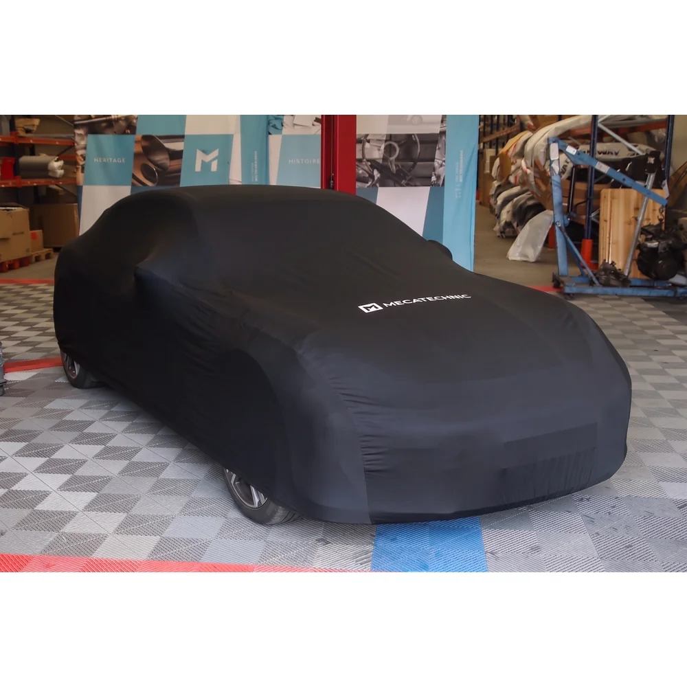 Housse d'intérieur stretch noire taille XXL 490x178x122 pour Porsche Panamera 970