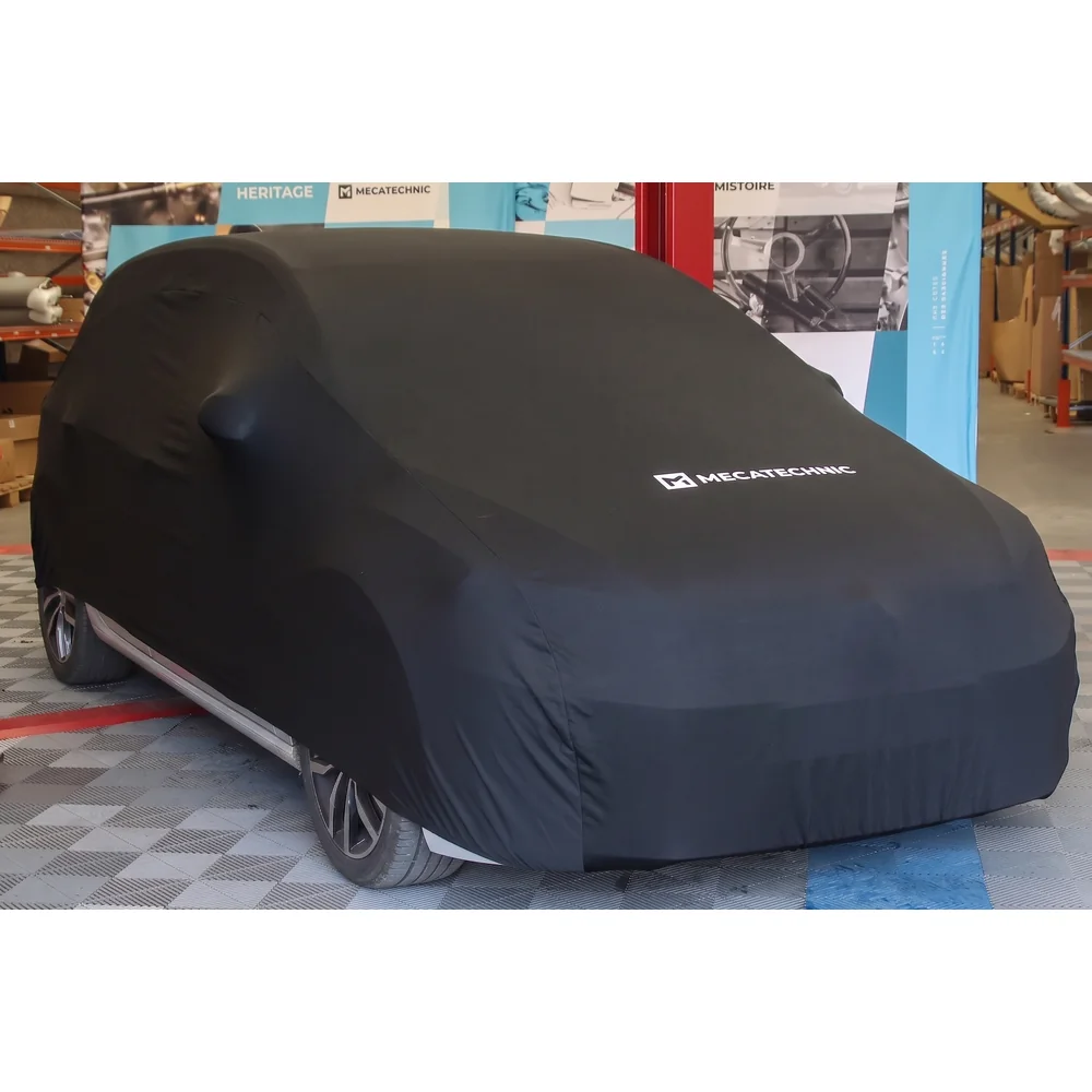 Schwarze Stretch-Innengarage Größe XL für Volkswagen Golf 7