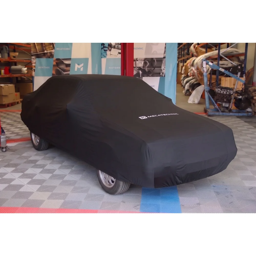 Zwarte MECATECHNIC-interieurobekleding voor de Audi 90 sedan en Avant