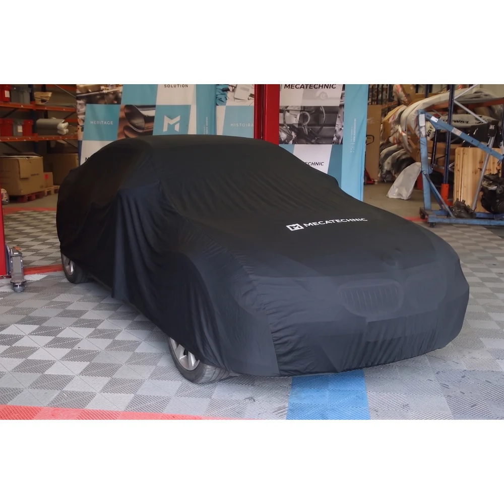 Zwarte stretch-binnenhoes maat XXL voor BMW Serie 6 E63 E64