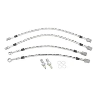 Kit 4 Flexibles de frein aviation GOODRIDGE TRANSPARENTE pour Matra Murena