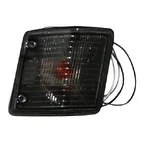 Left or right front indicator, black, for the VW Transporter T25 from 1979 to 1992
