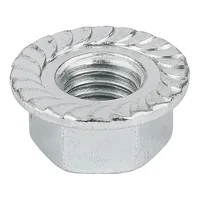 Porcas hexagonais com base dentada DIN 6923 - M14
