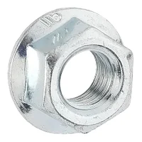 Porcas hexagonais com base dentada DIN 6923 - M12