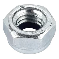 Porcas autoblocantes de nylon H DIN 985 - M6