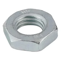 Porcas hexagonais baixas Hm DIN 439B - M12