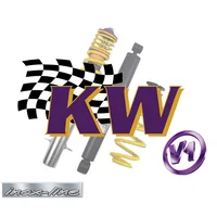 Kit Amortisseurs Combinés filetés KW V1 inox line pour Audi TT (8N) 3.2 V6