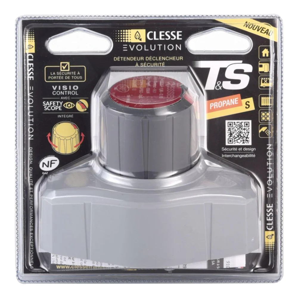 Safety regulator "S" propane 37mbar CLESSE