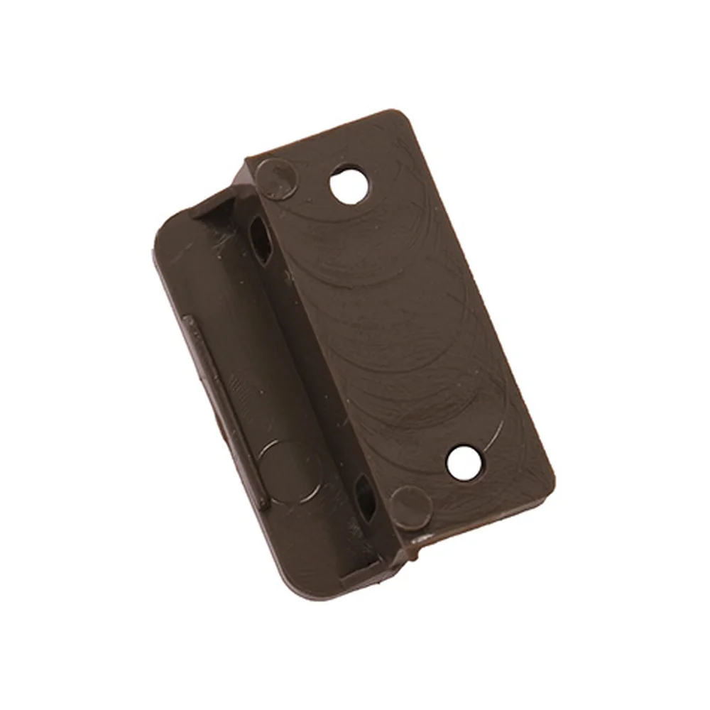 Poignée serrure encastrable grise anthracite 32 mm