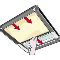 FIAMMAROLLO VENT 500x500 white cassette blind