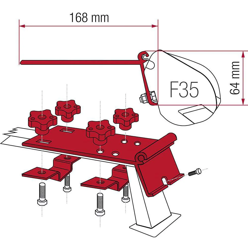 FIAMMA STANDARD KIT F35 Pro awning adapter