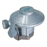 Regulador de presión de butano 28 mbar Quick-on