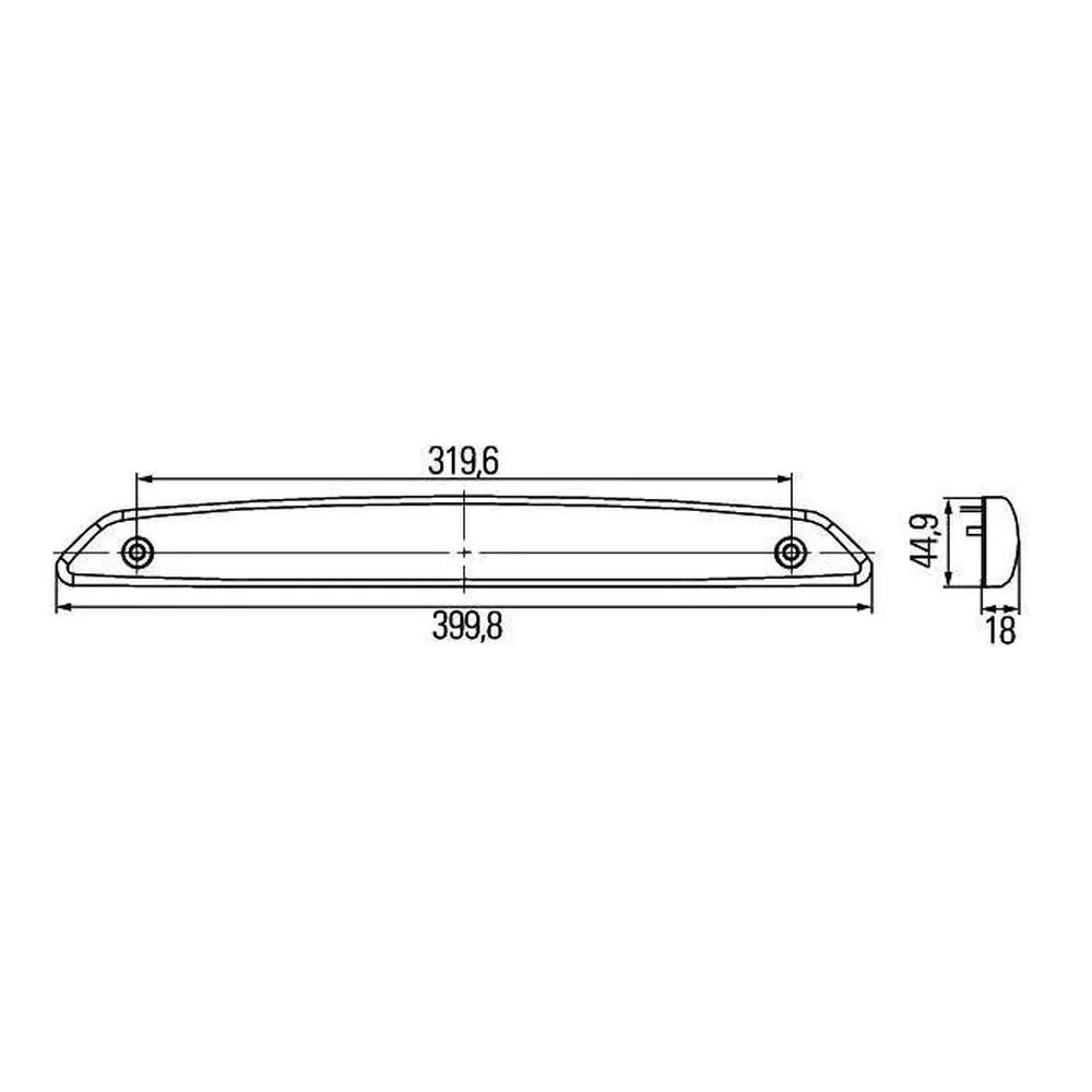 LUCE FRENO HELLA 12 LED