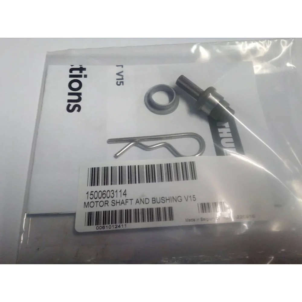 Motor shaft and V10 ring
