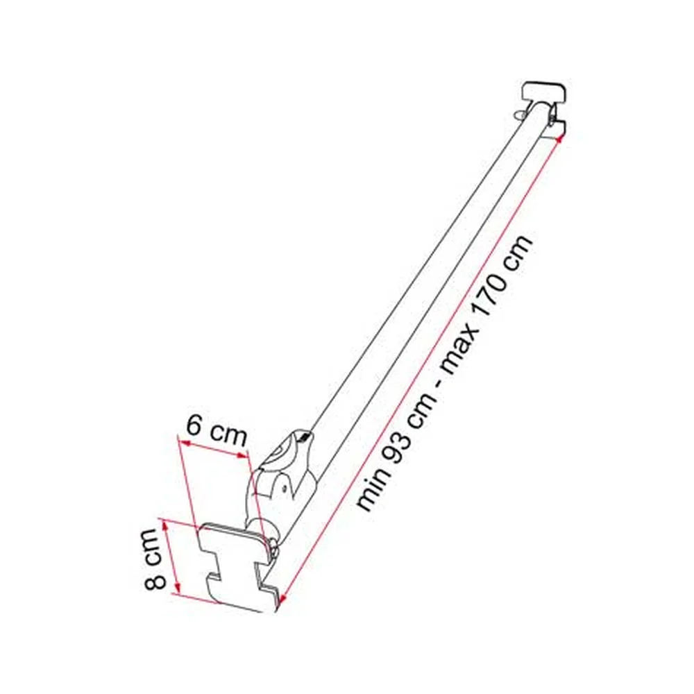 Kit fixation CARGO STRAP FIAMMA