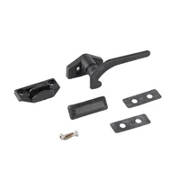 Cerradura Polyfix completa negra bahía Polyplastic - entre eje fijación: 20 mm.
