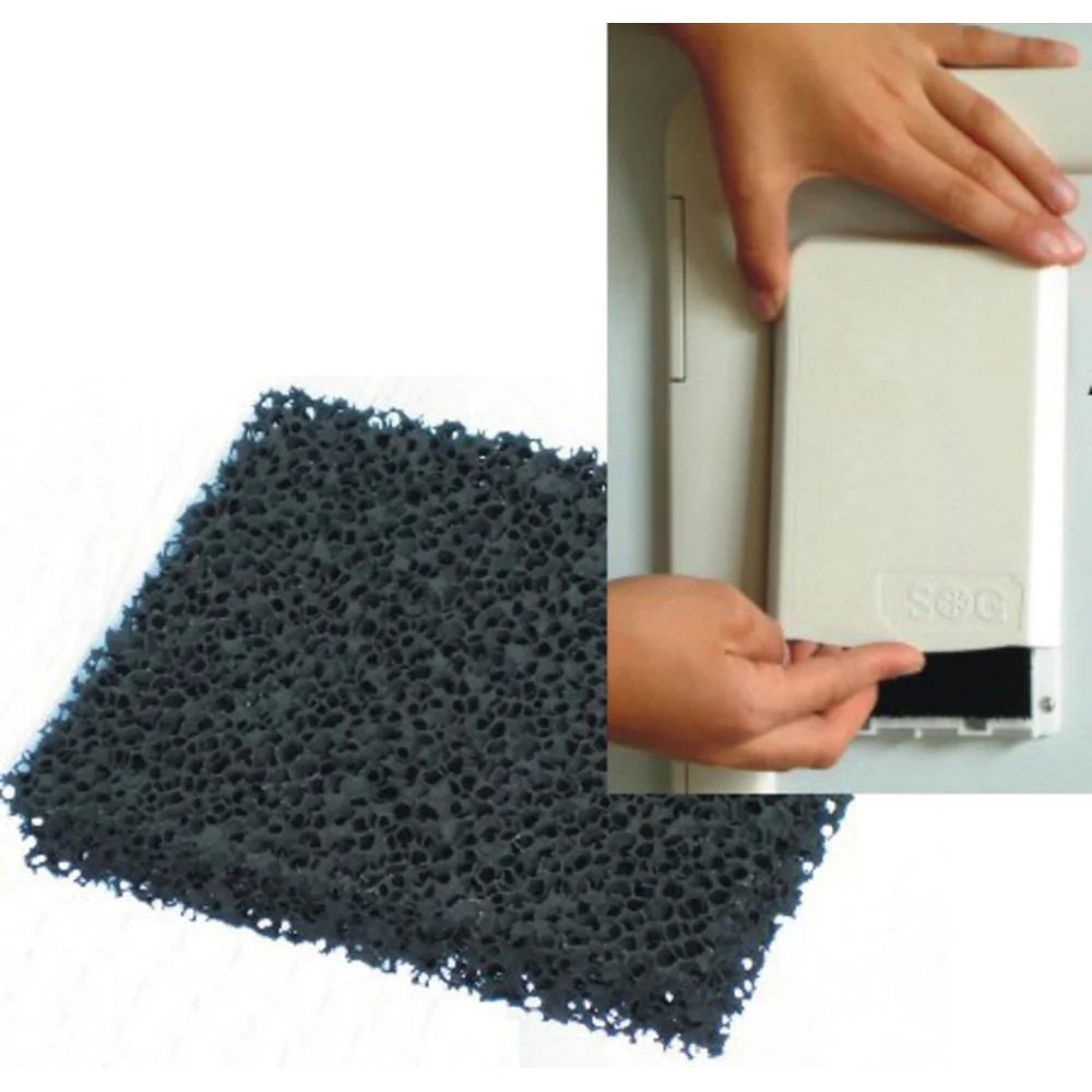 Activated carbon filter for SOG aeration kit