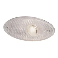 LUZ DE MARCAÇÃO LATERAL OVAL BRANCA HELLA