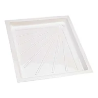 Bac de douche blanc 500x500x80 mm
