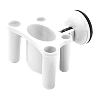 Toothbrush holder - suction cup attachment