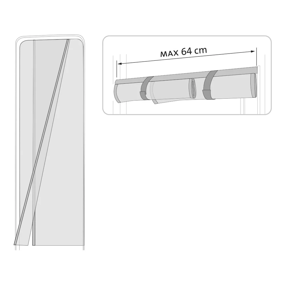 Moustiquaire de porte MOSKITO NET 64x230 cm Fiamma