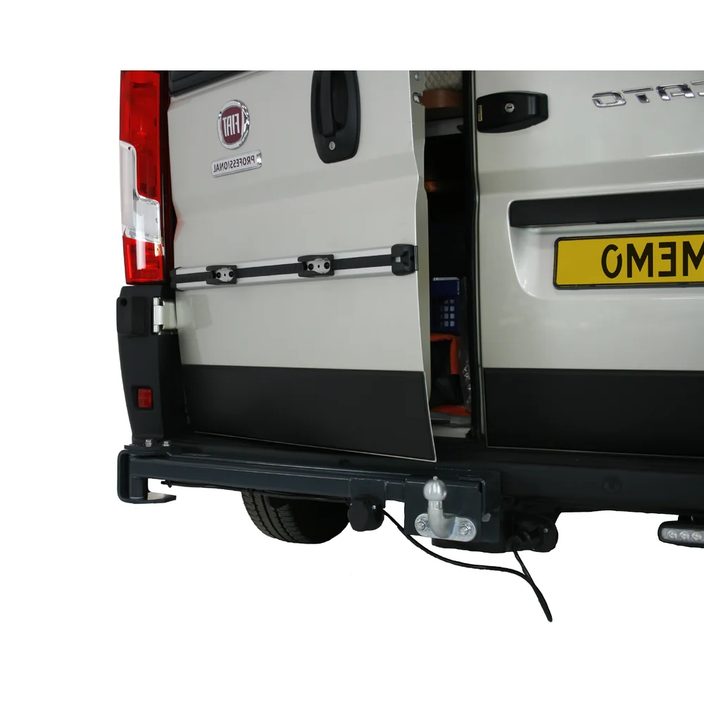 Module pivotant VAN SWING pour Fiat DUCATO après 06/2006 (Longueurs L1 - L3) - 2 vélos- montage boule standard - ouverture à gauche
