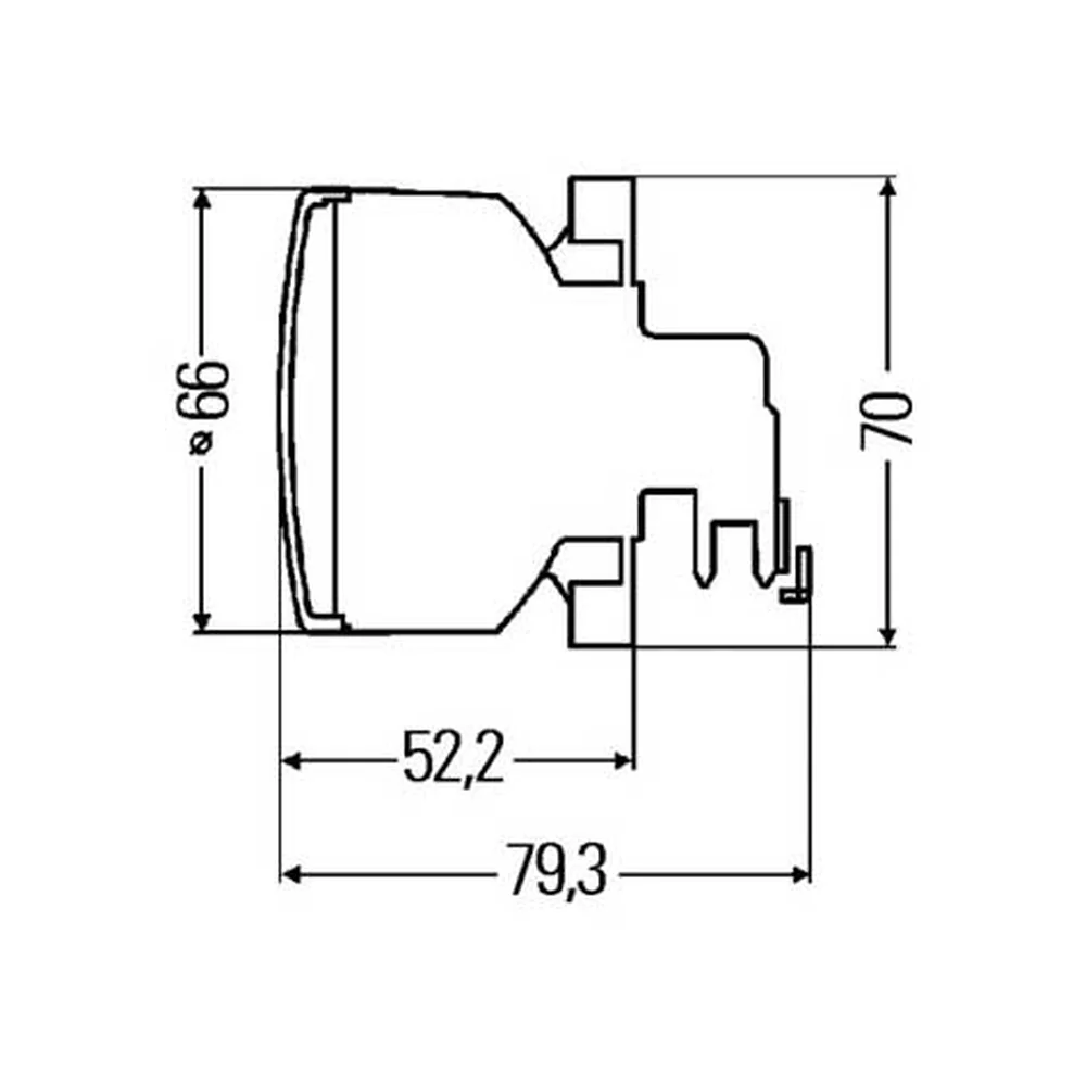HELLA PREMIUM REAR FOG LIGHT