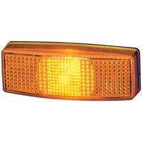 MARCADOR LUMINOSO LATERAL LARANJA RECTANGULAR HELLA