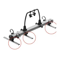 Support rails 70 cm for VELOSLIDE STANADRD THULE bike carrier - Set of 3