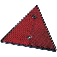 TRIÁNGULO CATADIÓPTRICO 159X139X7 BASE NEGRO DR106 - lote de 2